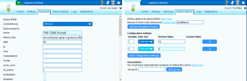 TKB TZ88E Wall Plug Socket Power Meter with Vera